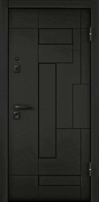 ULTIMATUM-M PP, Панель MDF с лакокрасочным покрытием, Volume, ЛКП Насыщеный чёрный в Ставрополе
